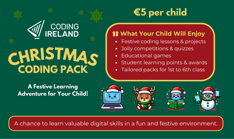 Christmas Coding Pack for Kids